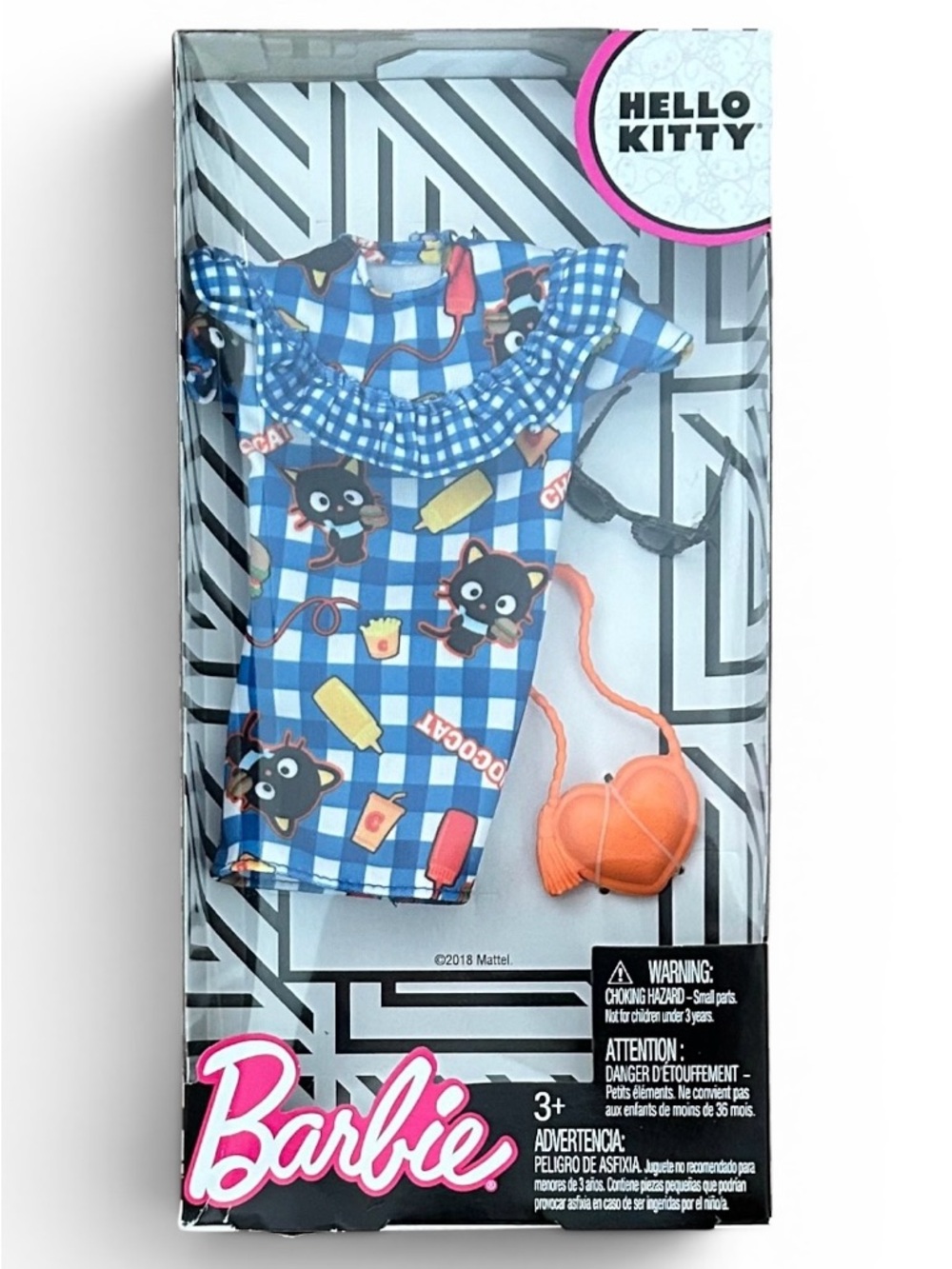 Barbie Hello Kitty Chococat Outfit Set Doll Clothes Accessories NIB
